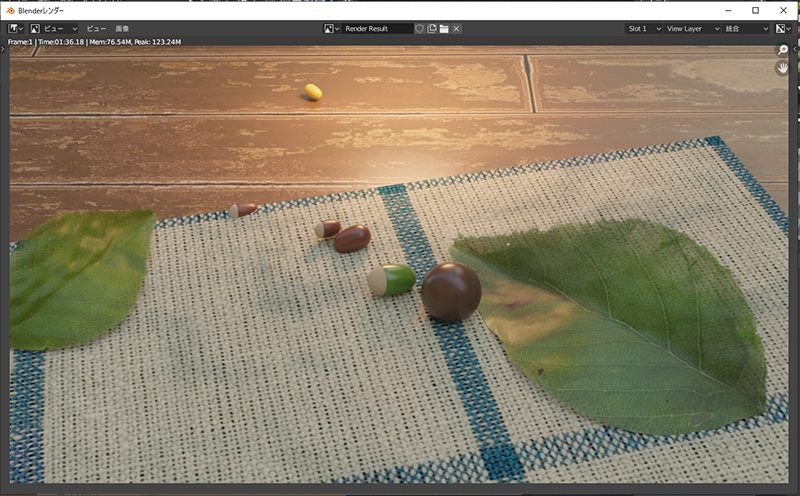 3dcg シェーダーグラフ マテリアル レンダリング Blender 響 サインコサイン波ノヒビキ