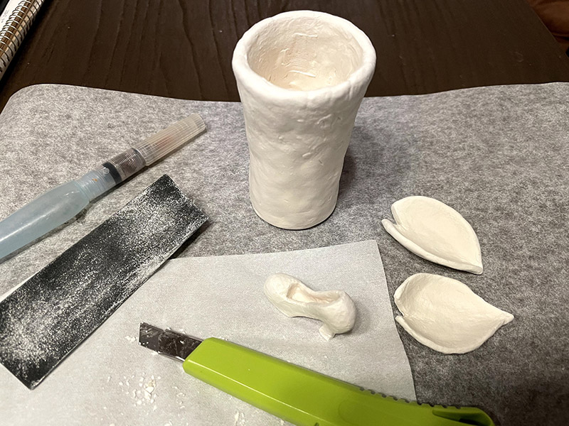 石粉粘土で小物を作る